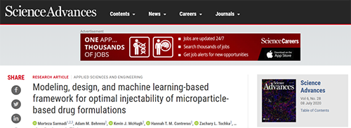 克日麻省理工大学的研究职员开发出一种盘算模子，，可以资助改善注射类微粒制剂的可注射性并防止梗塞。。。