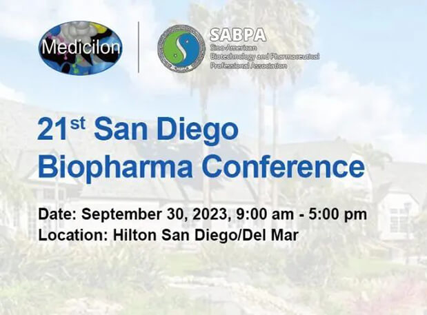 9月30日，EBET易博陈春麟博士将出席第21届圣地亚哥生物制药大会